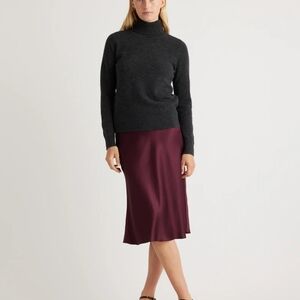 Quince Silk Skirt (mulberry only)